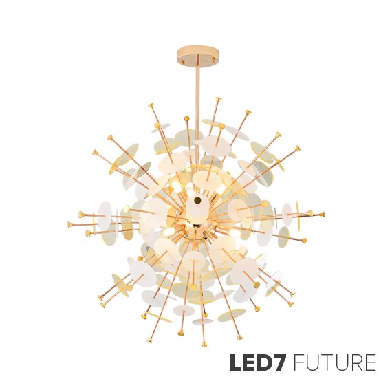 Loft Industry Modern - Hot Sun 19 Chandelier